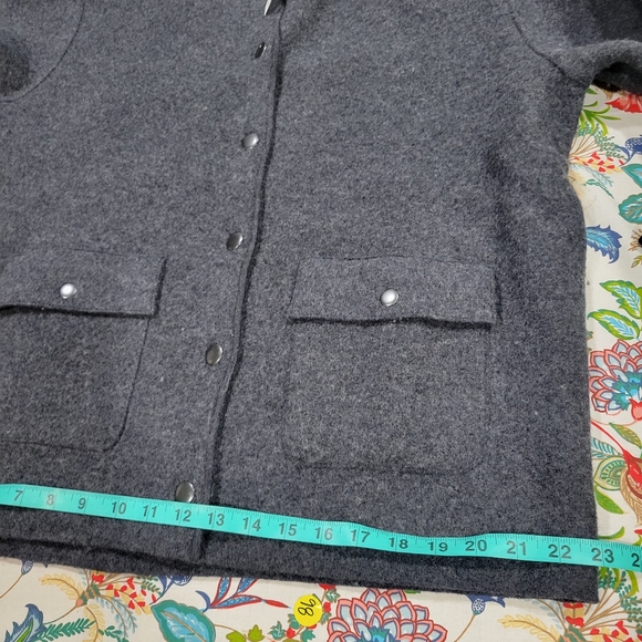 New J Crew Collection Barn Jacket™ sweater in boiled wool CM692 Size M $368 - Picture 10 of 12